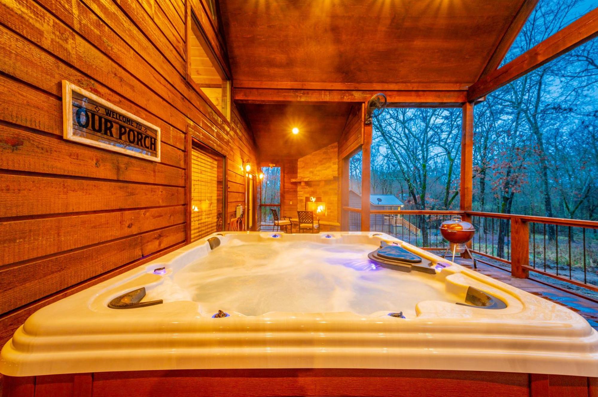 The Luxurious Blue Sky Lodge Is Epic! Broken Bow Exterior foto