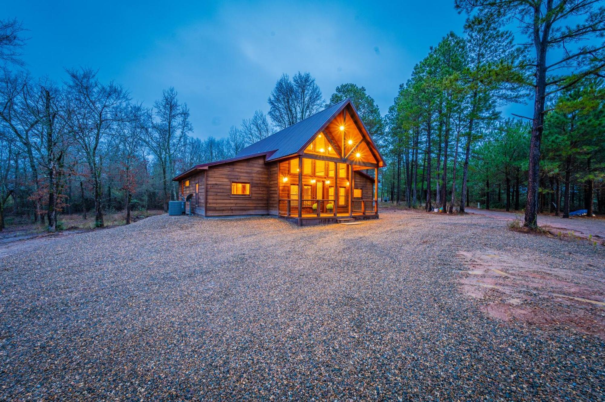 The Luxurious Blue Sky Lodge Is Epic! Broken Bow Exterior foto