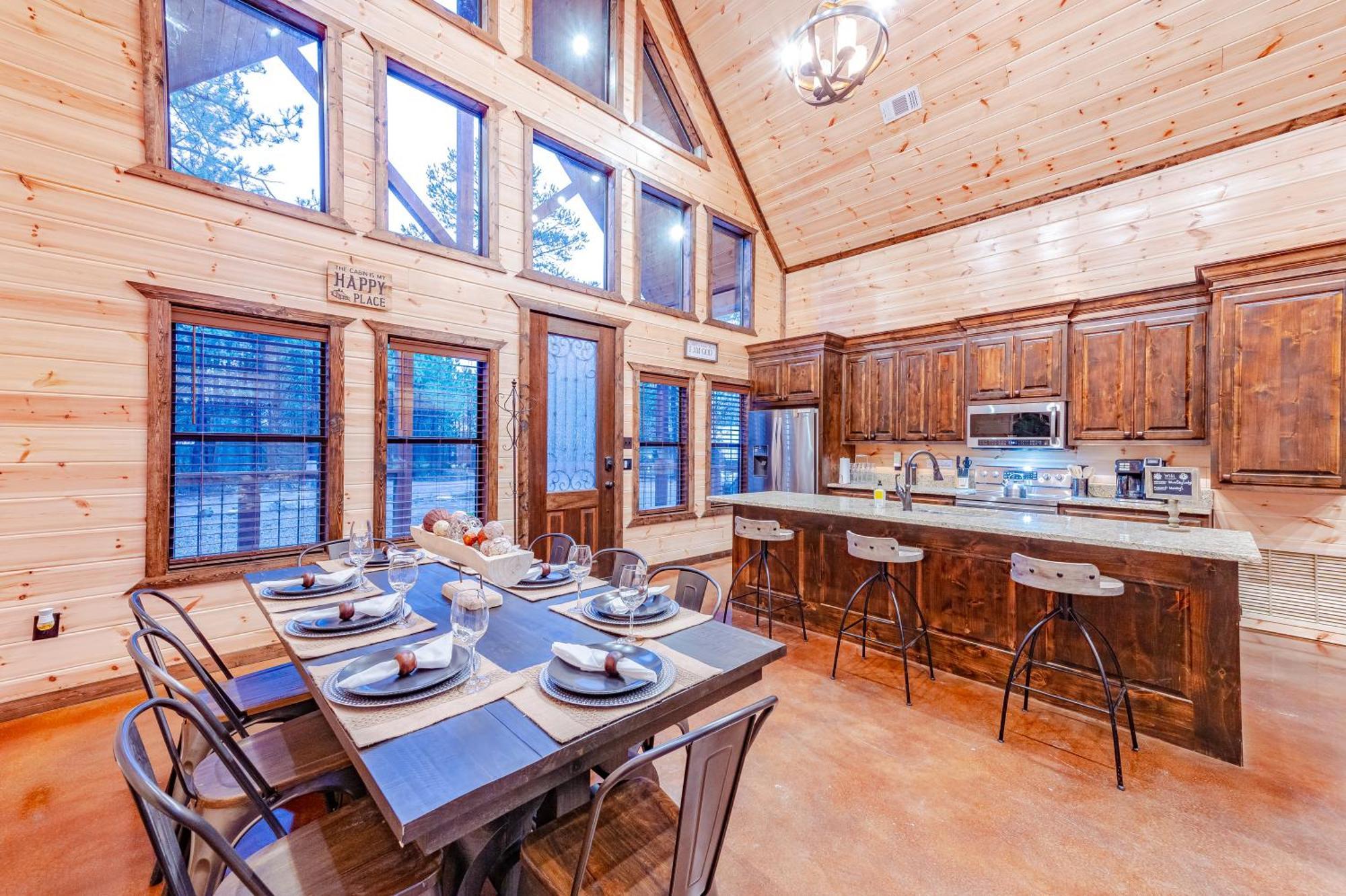The Luxurious Blue Sky Lodge Is Epic! Broken Bow Exterior foto