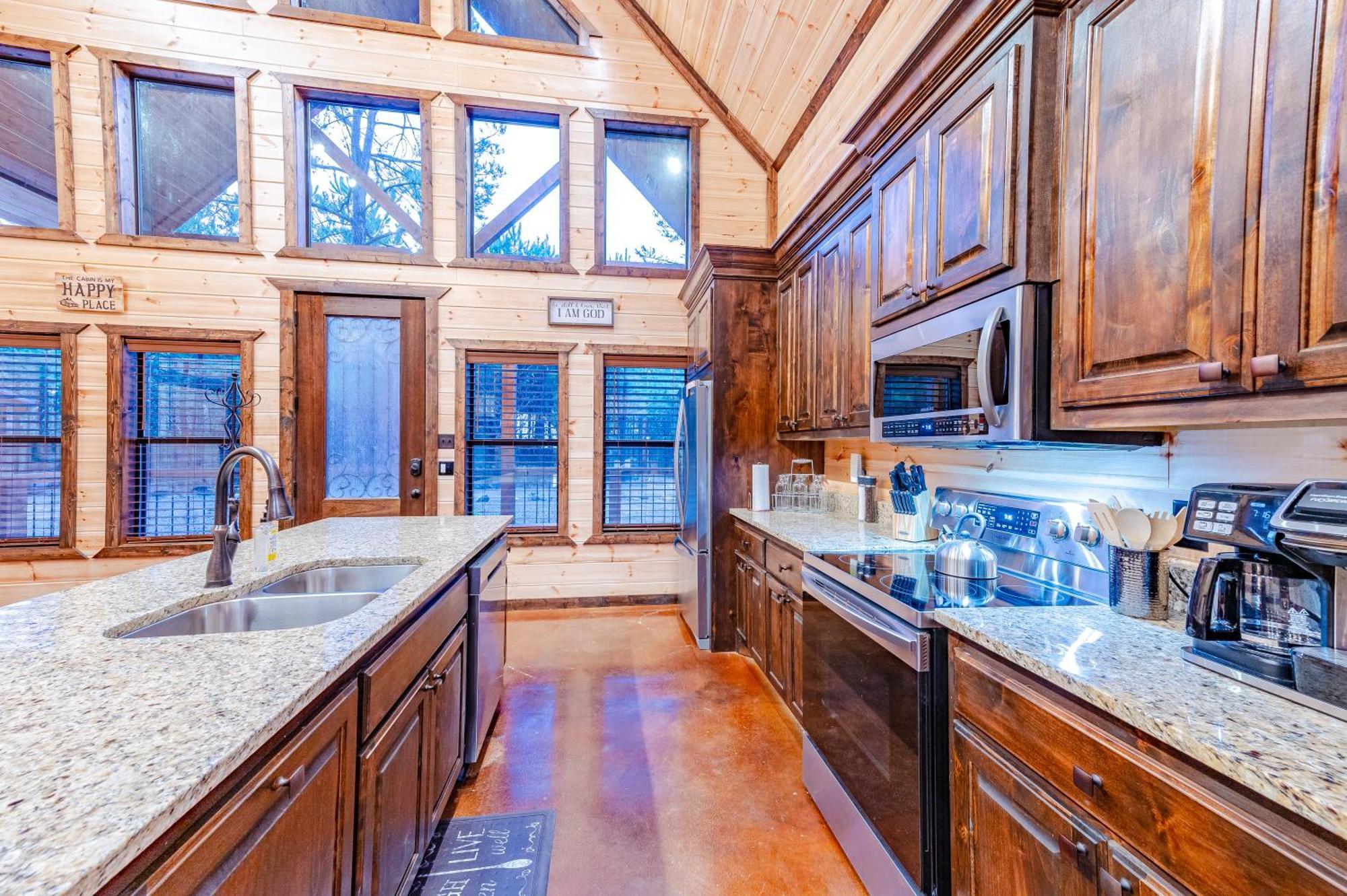 The Luxurious Blue Sky Lodge Is Epic! Broken Bow Exterior foto