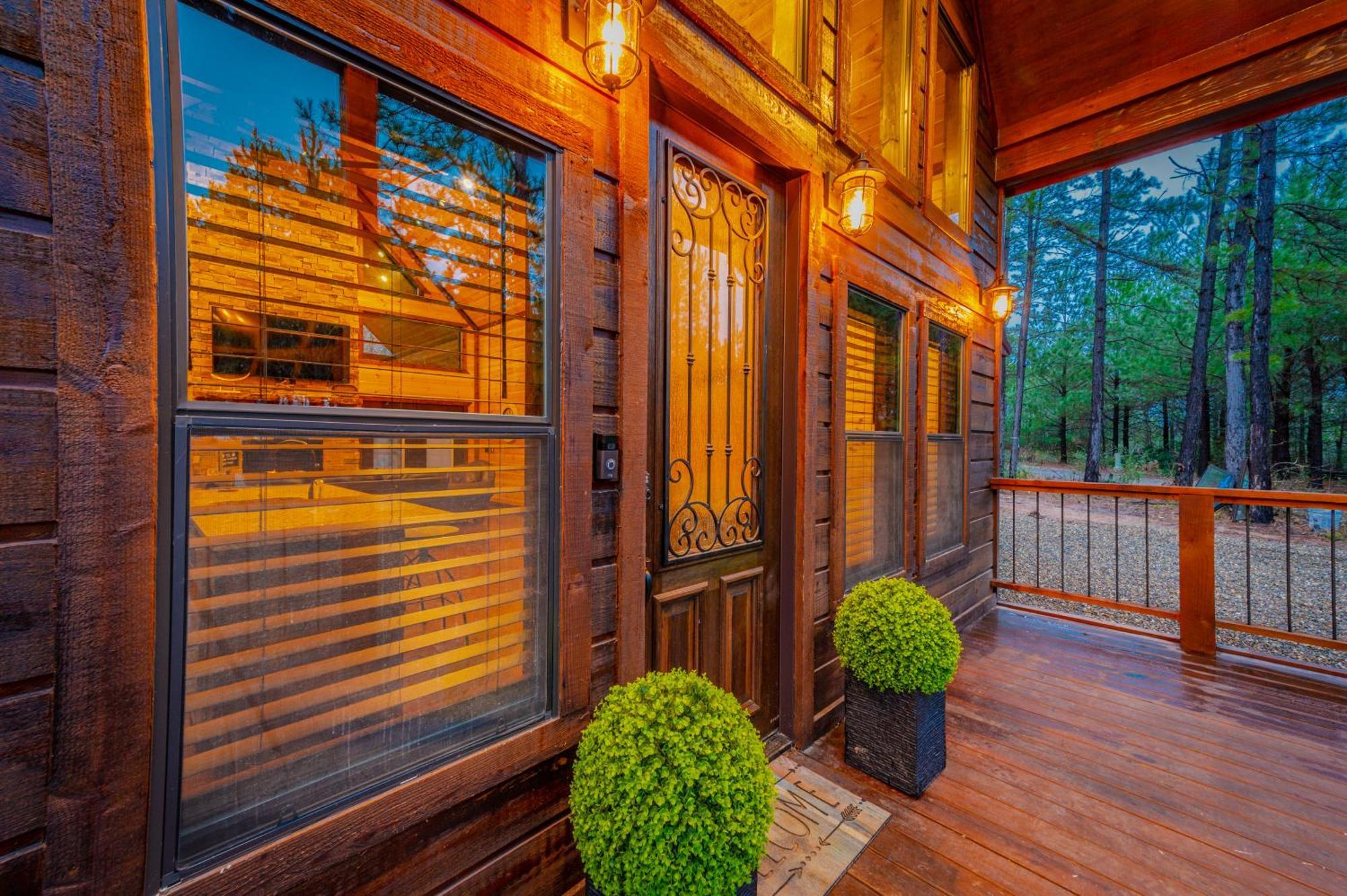 The Luxurious Blue Sky Lodge Is Epic! Broken Bow Exterior foto
