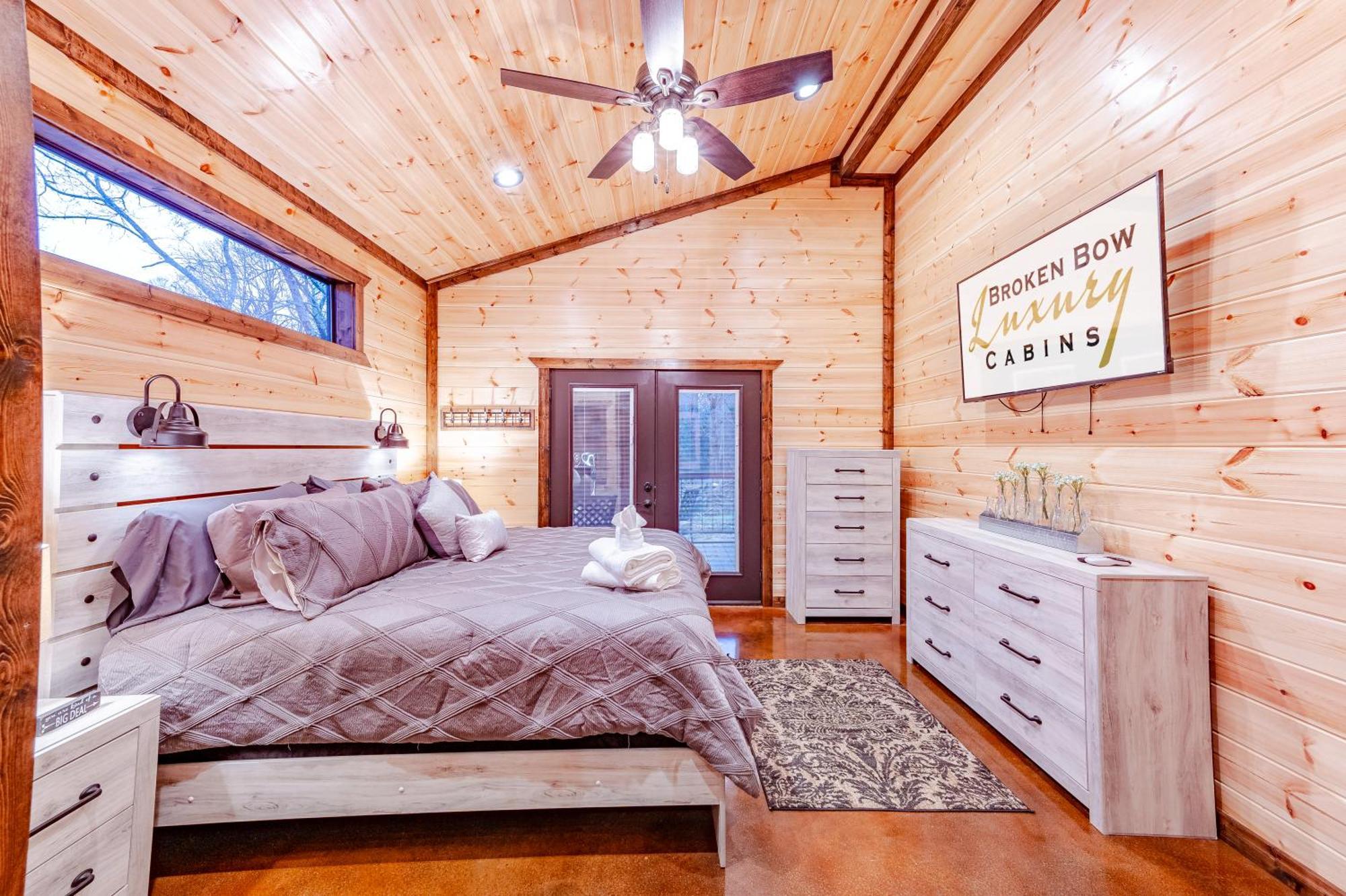 The Luxurious Blue Sky Lodge Is Epic! Broken Bow Exterior foto