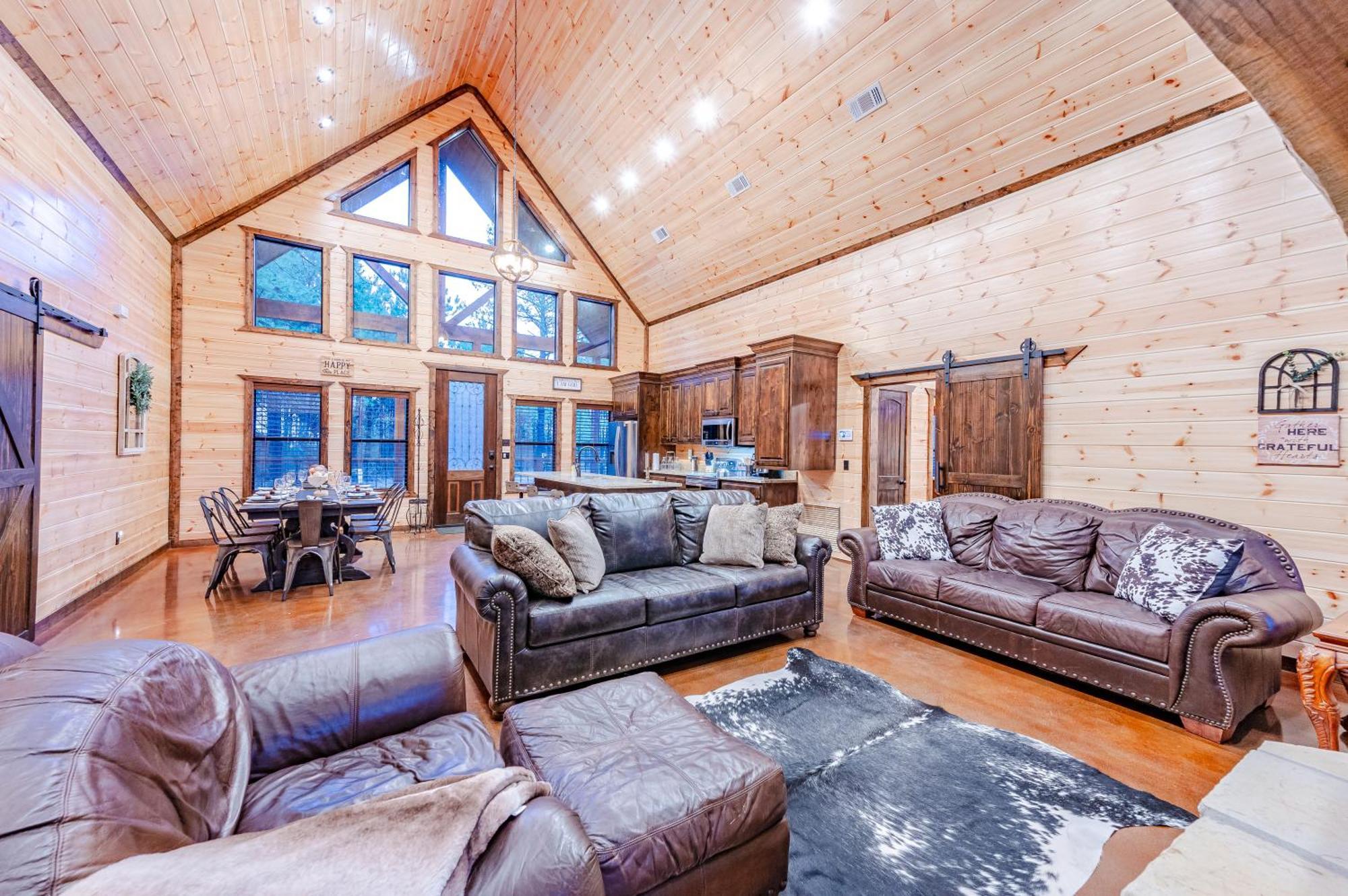 The Luxurious Blue Sky Lodge Is Epic! Broken Bow Exterior foto